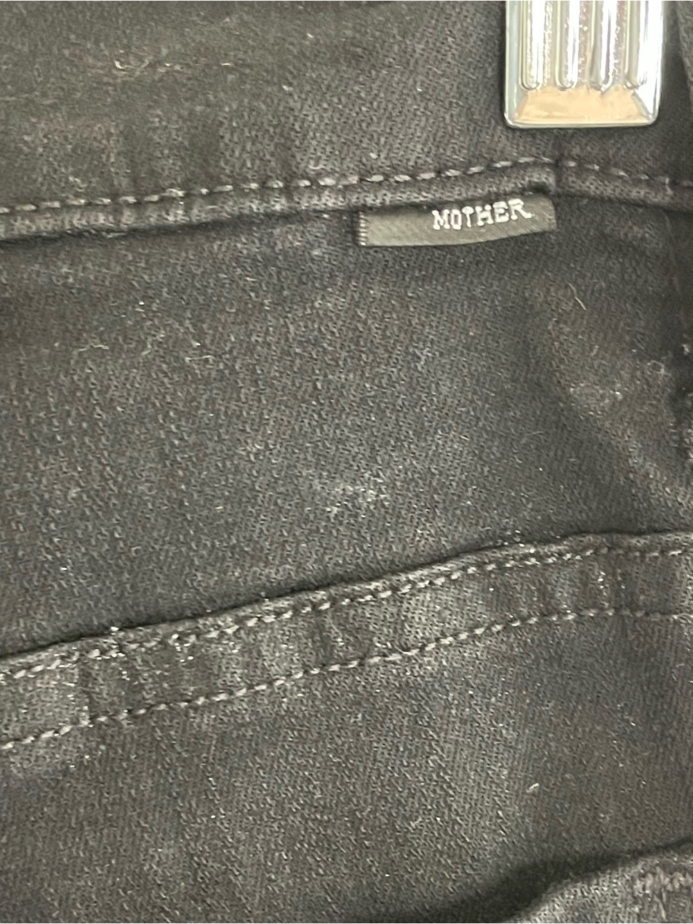 MOTHER INSIDER CROP STEP FRAY JEANS - GUILTY RACER. 26 - Picture 5 of 15